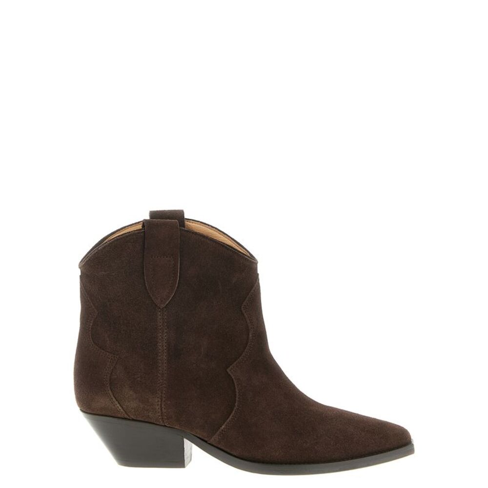 Isabel Marant Brown Calfskin Chelsea Women's Boots